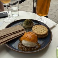 Cashew cheese plate  at Chewie's Bar in Stockholm