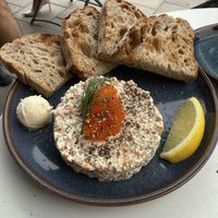 Toast skagen  at Chewie's Bar in Stockholm