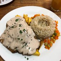 Bistecka de Seitan at Trigo Limpio in Huancayo