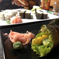 Vegan temaki  at Obaasan Sushi in Marseille