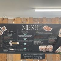 Menu  at Inna's Pierogi Shop in Lititz