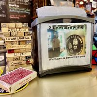 Fun stuff abounds!  at 2 Feet Brewing Co in Bangor