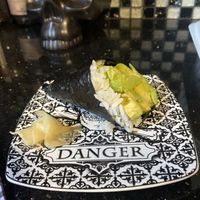 Avocado Hand Roll and Fresh Ginger $5.95/EA  at Joy Sushi in San Leandro