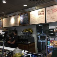 Counter at The Works Cafe in Brattleboro