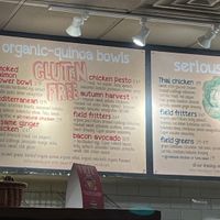 Vegan harvest bowl  at The Works Cafe in Brattleboro