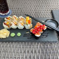 sushi  at Tobu Asian Restaurant in Fuerstenfeldbruck