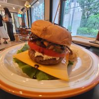 Had to return for one of these tasty burgs! Was here last week. It's actually sooo close to the subway, so a great rainy day destination. at VFUS 비푸스 in Seoul