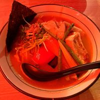Spicy vegan miso ramen at Takumi in Eindhoven