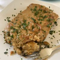 delicious vegan moussaka!  at Thea in Athens