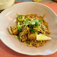 Tofu pad Thai   at Eat Me Kech in Marrakech
