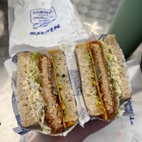 Vegan Schnitzel ($15) at Nico's Sandwich Deli in Fitzroy