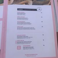 Actual price for vegan burger  at Bonito Kitchen & Cocktails in Mallorca