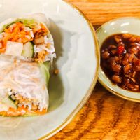 Summer roll at The Kind Bowl - Serangoon Garden in Northeast Singapore