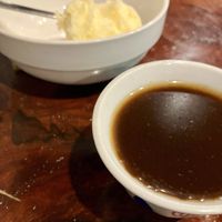 Pineapple ice cream and coffee  at Jambo Jambo Africa in Glebe