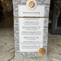 menu   at Isabella Glutenfeie Pâtisserie in Frankfurt