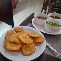 Patacones at Loving Hut - Costa Rica in Heredia