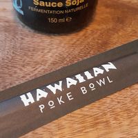 Logo at Hawaiian Poké Bowl in Tilburg
