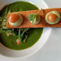 First course at Restaurant Carotte in Deventer