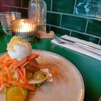 Second, deconstructed salad at Restaurant Carotte in Deventer