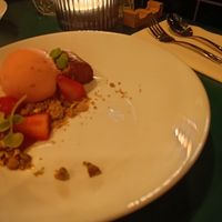 Dessert at Restaurant Carotte in Deventer