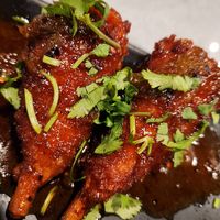 CHICKEN WINGS...$12 at SHYAMA - CLOSED in Canoga Park