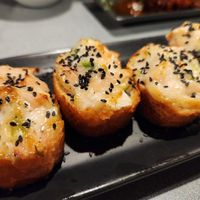 PRAWN TOAST...$12 at SHYAMA - CLOSED in Canoga Park