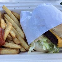   at Juicy J's Smoked Burgers in Poulsbo