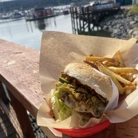   at Juicy J's Smoked Burgers in Poulsbo