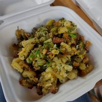 The best Mac and greens I've ever tasted at Junkbox in Douglas