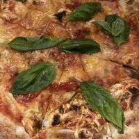 vegan pizza  at Gatto Matto Ristorante in Bratislava