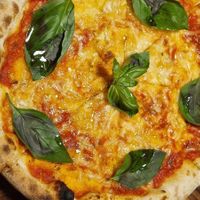 Vegan margarita at Gatto Matto Ristorante in Bratislava