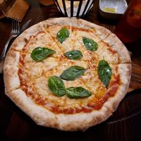 Vegan margaretha at Gatto Matto Ristorante in Bratislava