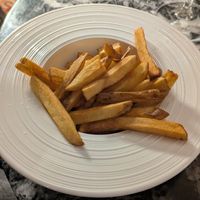 Fries at Gatto Matto Ristorante in Bratislava