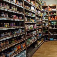 interior at Indigo Wholefoods in Birmingham