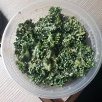 Garlic Kale Salad - Really Good!!! at Sunshine's Vegan in Houston