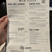 Menu is significantly changed as of August 2024. Only one Vegan main and one Vegan side. (No Vegan appetizers or desserts.)  at Pangea Bar & Restaurant in Missoula