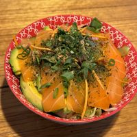 Vegan salmon salad   at Cookatoo Kitchen in Richmond