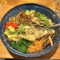 Crispy Vegan Duck Pole Bowl  at Cookatoo Kitchen in Richmond