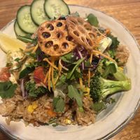 Yummy friend rice!  at Cookatoo Kitchen in Richmond