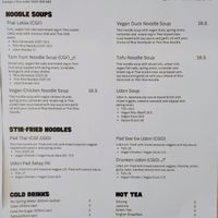 Menu Dec 2025 at Cookatoo Kitchen in Richmond