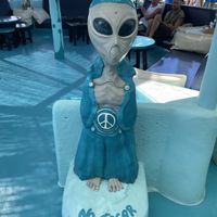 Interior  at Blue Bar in Formentera