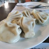 Mushroom khinkali at Chashnagiri in Tbilisi