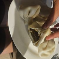 Mushroom khinkali at Chashnagiri in Tbilisi
