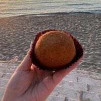 Filled with porcini mushrooms (my personal favorite)  at Sfrigola in Cefalu