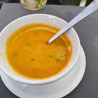 Vegetable soup  at Fr Sabores in Albufeira