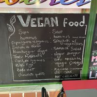 Vegan Menu options  at Fr Sabores in Albufeira