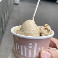   at enila plant based ice cream in Basel