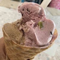 Creamy flavors!  at enila plant based ice cream in Basel