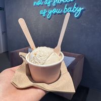   at enila plant based ice cream in Basel