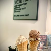 Wirklich zu empfehlen.. wir konnten uns ganz schwer entscheiden  at enila plant based ice cream in Basel